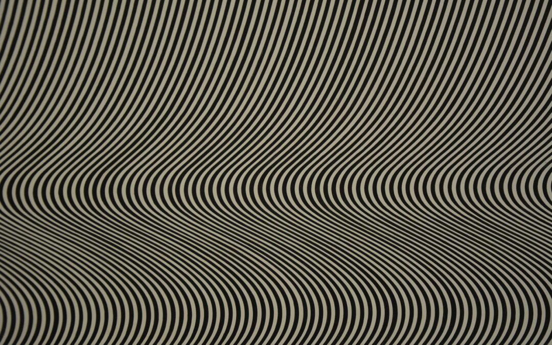 Abstract background with kinetic stripes