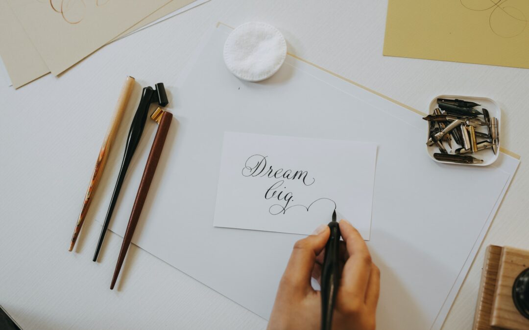 L’art de la calligraphie : l’écriture comme expression artistique.