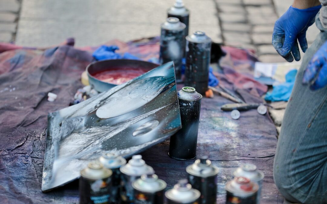 Street artist, graffiti, artist, street, art, spray, man
