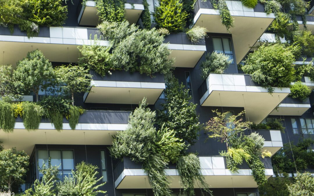 The Vertical Wood buildings in Milan.